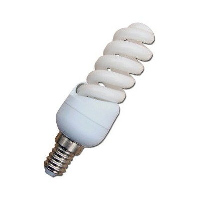 LAMPADA 11W E14 MINISPIRALE LUCE CALDA