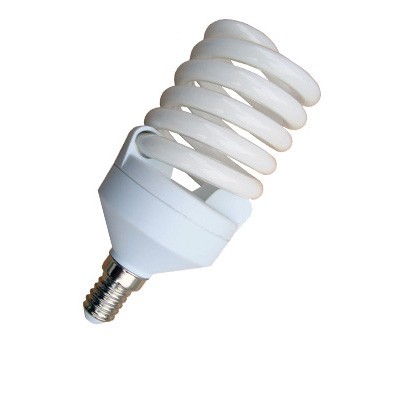 LAMPADA 24W E14 SPIRALE LUCE CALDA EXITV