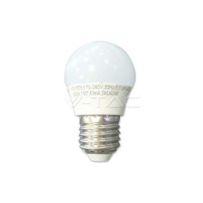 LAMPADA LED 6W E27 LUCE FREDDA