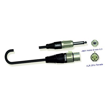 TASKER CAVO SP.6.3 MONO/ PR.XLR mt3 TK223