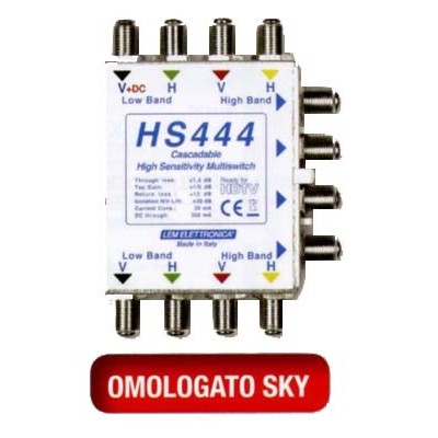 LEM SWITCH 4 in 4 out (HS444)