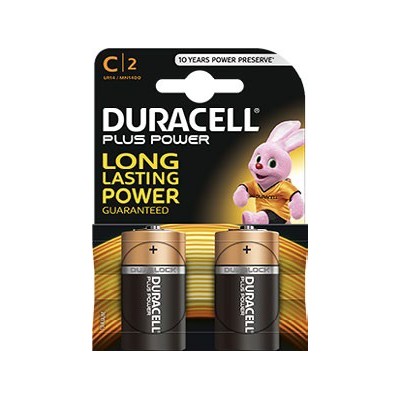 DURACELL MN1400 1/2 TORCIA C PLUS BL2