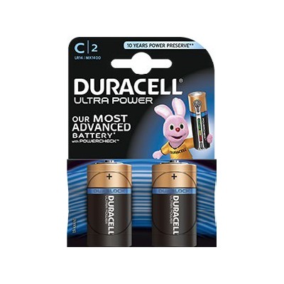 DURACELL MX1400 1/2 TORCIA ULTRA POWER BL2