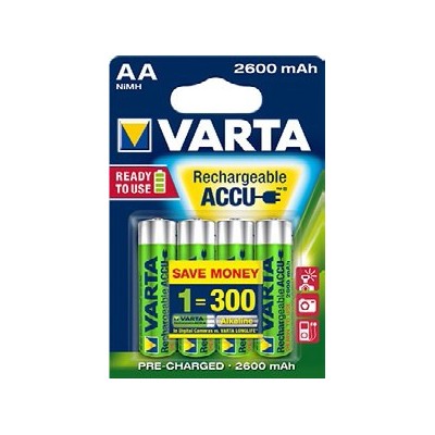 VARTA 5716 STILO RICARICABILI 2600 mAh BL4