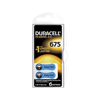 DURACELL DA675 PILA ACUSTICA BL6