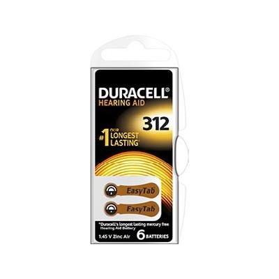 DURACELL DA312 PILA ACUSTICA BL6