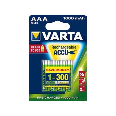 VARTA 5703 MINISTILO RICARICABILE 1000 mAh