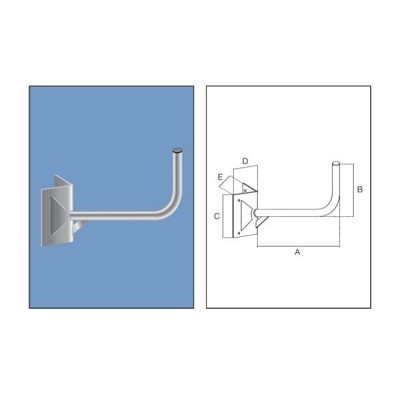 ZANCA X PARABOLA DA CAMINO 46cm d.40