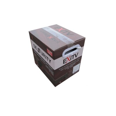 EXITV CAVO PER TVCC RG59+2X0,25 NERO 1mt