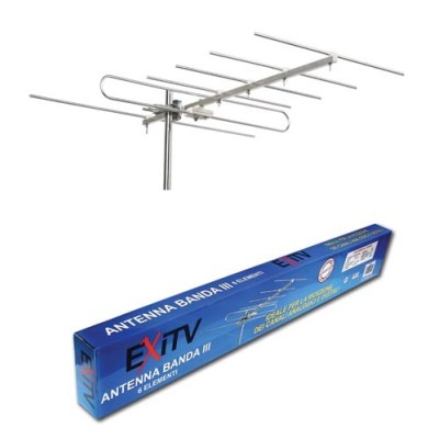 EXITV ANTENNA B.III 6 el. ATTACCO PALO d.60mm