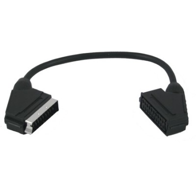 EXITV CAVO SCART PRESA(F) --+ SCART SPINA(M)  0,30cm