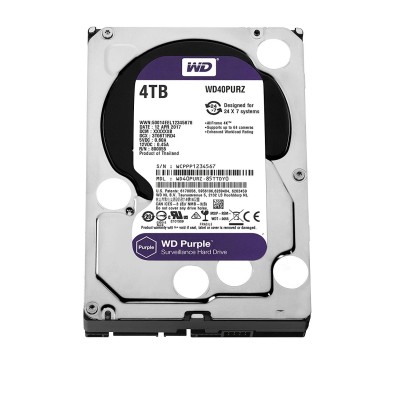 HARD DISK,4 TB,WESTERN,DIGITAL,PURPLE