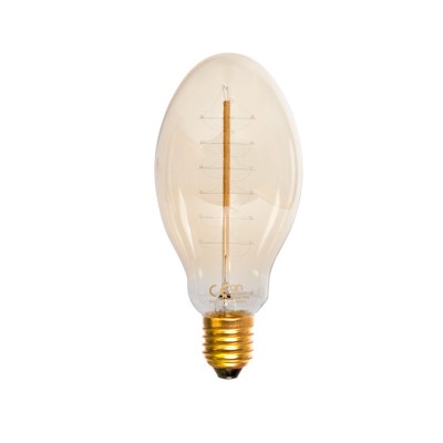 LAMPADA VINTAGE PEAR TWIST 75 DECO 30W