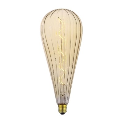 LAMPADA,PEAR,SMERIG,DECO,6W,E27