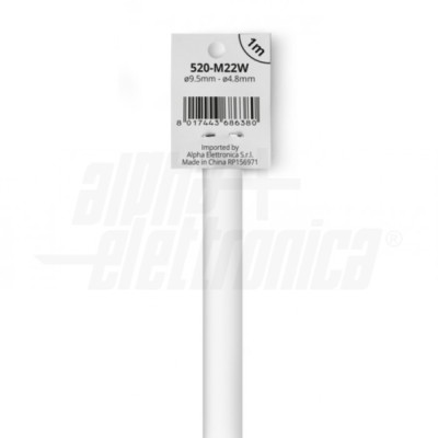 TERMORESTRINGENTE BIANCO mm9,5 mt.1