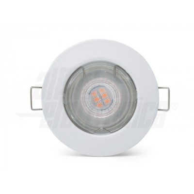 SUPPORTO LAMP.LED BIANCO GU10