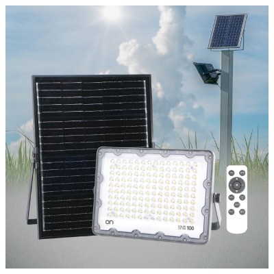 FARO 100 LED SOLARE IP65 4000K