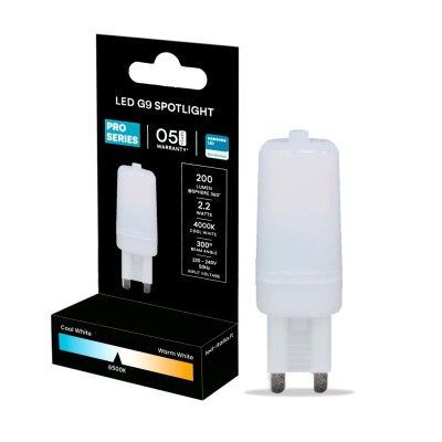 V-TAC LAMPADINE LED G9 6W 3000K