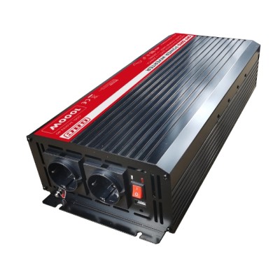 INVERTER 12V 1000W USB 500mA ONDA PURA