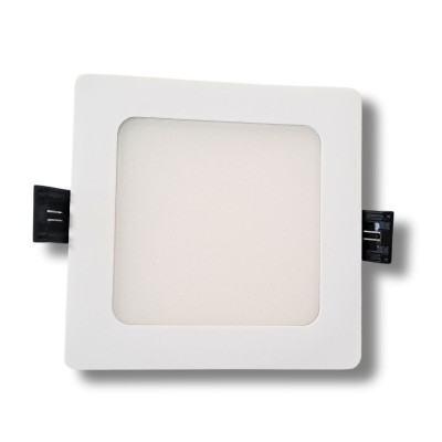 LAMPADA LED SLIM QUADRATO 8W 4000K 220V 103X103MM