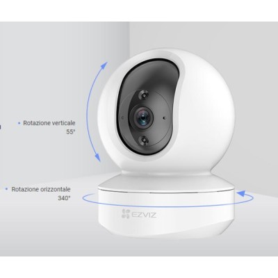 EZVIZ TY1 TELECAMERA MOTORIZZATA WIFI INTERNO 2Mpx