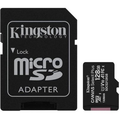 KINGSTON MEMORIA MICRO SD 128GB